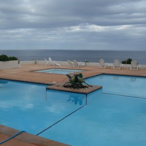 Refurbished pool.