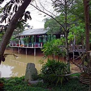 Restaurant from across the water