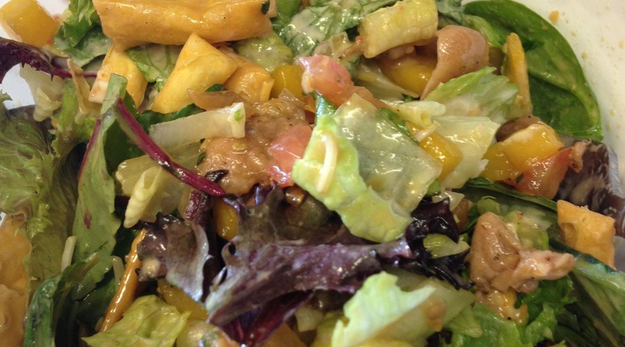 Teriyaki Chicken Salad bowl