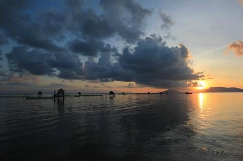Beach at sunrise