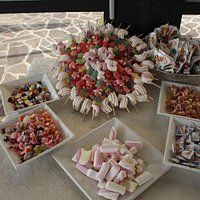 Allestimento per festa di compleanno.