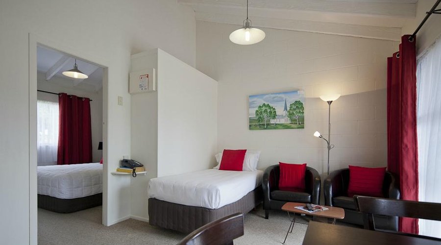Living area of one bedroom unit