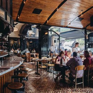 Hotel Ballard in Seattle, image may contain: Interior Design, Table Lamp, Lamp, Home Decor