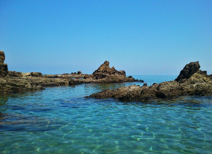 Frazione Scafa - un mare trasparente
