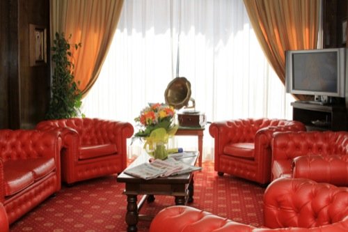 Sala Tv/Sala Lettura di Euro Hotel Piacenza