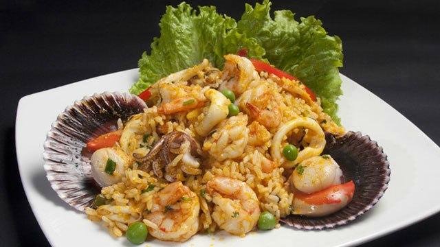 Arro con Mariscos