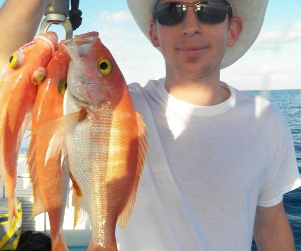 Yellow-eye Snapper Fishing Miami - Deep Drop Charters