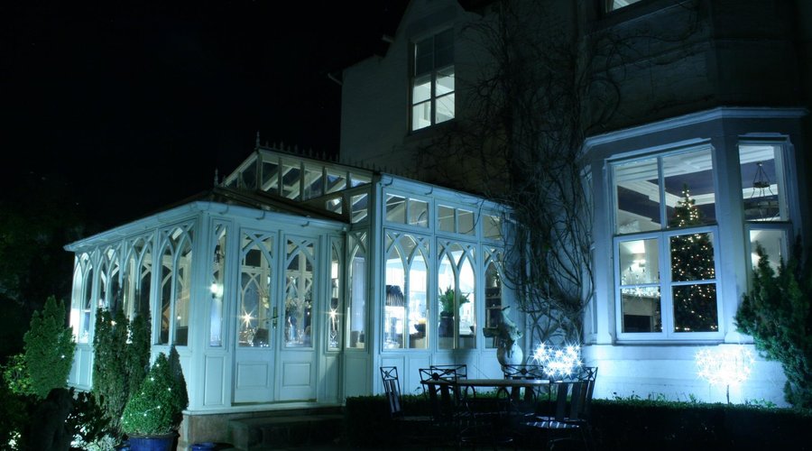 The Orangery at night