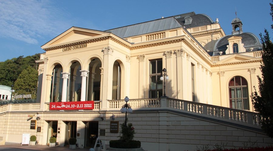 Badener Casino in unmittelbarer Nähe