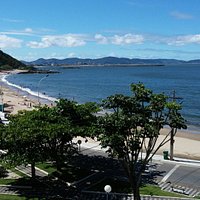 Vista do hotel marambaia cabeçudas
