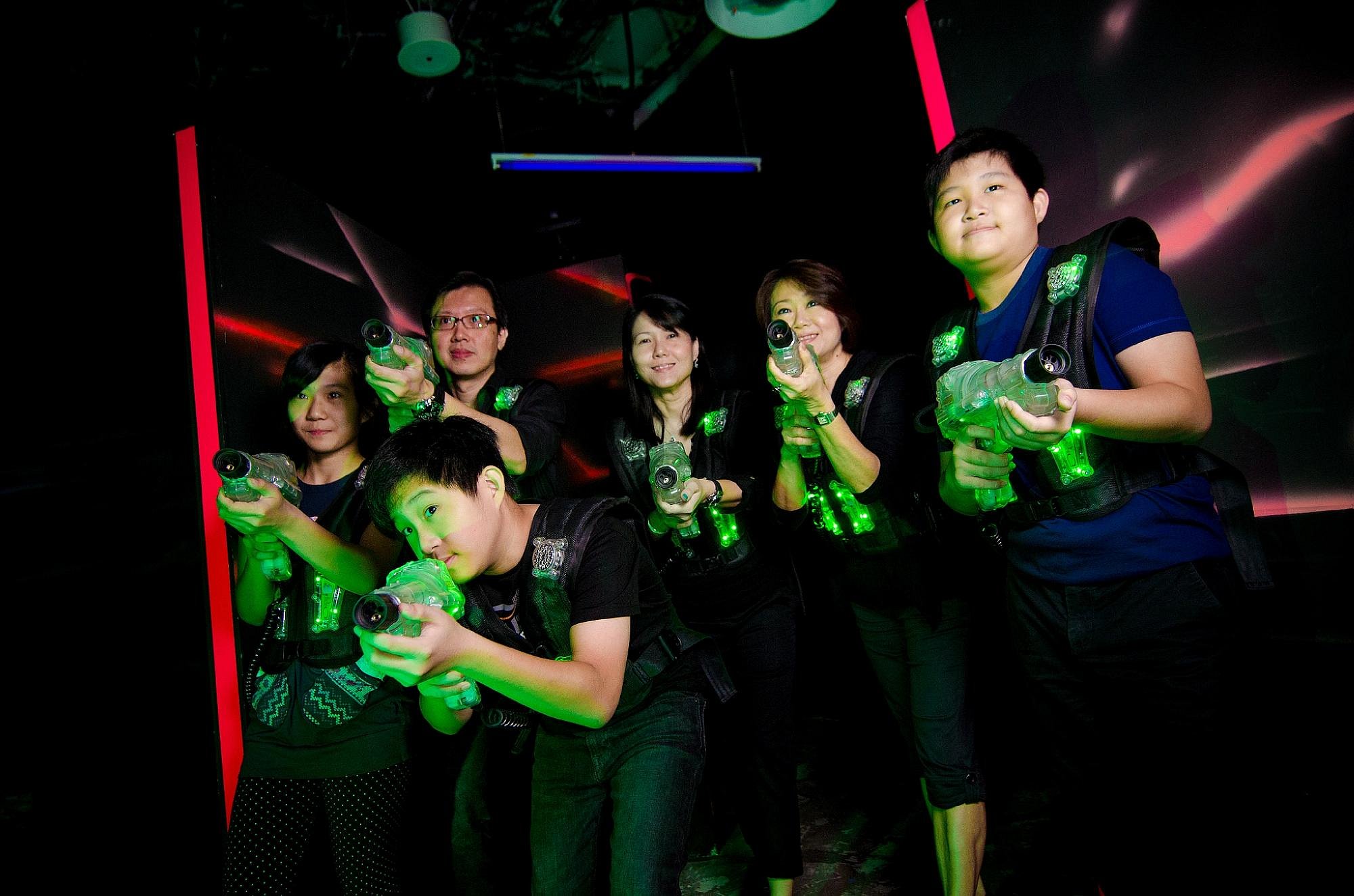 Dhoby Gaut Guide  - LaserOPS indoor laser tag venue in Singapore