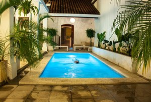 Azul Hotel & Restaurante in Leon, image may contain: Villa, Pool, Water, Resort