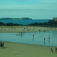Plage du Sillon: Saint-Malo: Francia: panoramica spiaggia