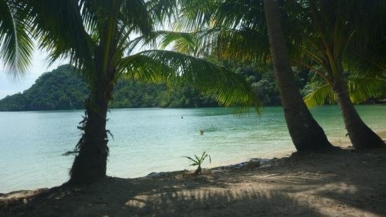 Another beach on the five island boat trip arranged by Island View Resort
