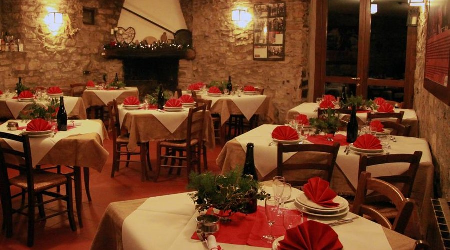 Natale alla montagna verde
