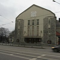 Estonian Drama Theatre is art deco style and built 1910
