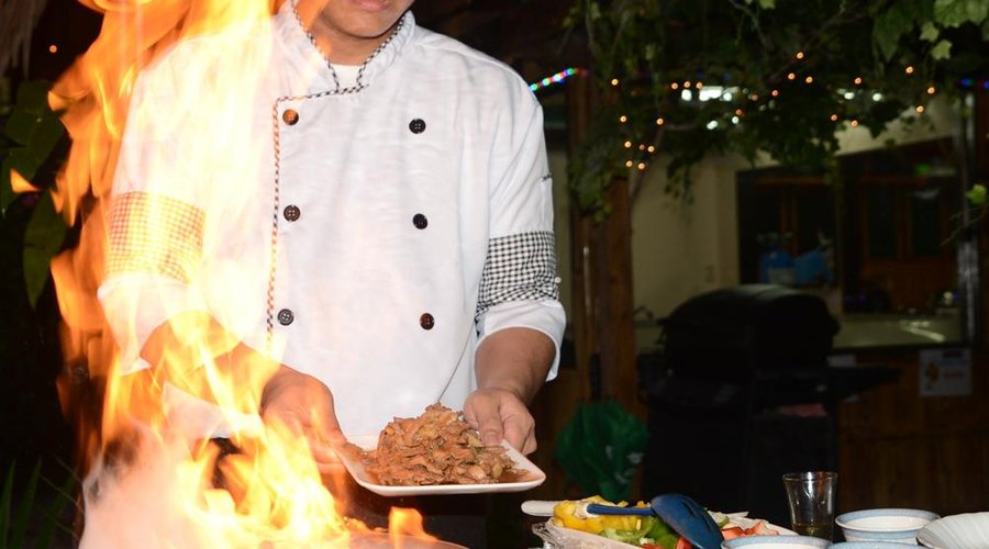 Show Cooking only at the The Terrace, located at Palau Plantation Resort