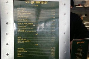 Speisekarte