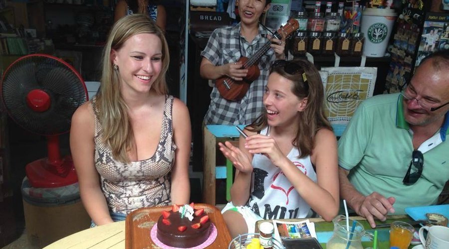 Surprise cake for BD girl
