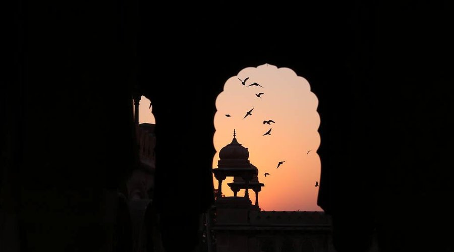 Dawn from the rooftop.