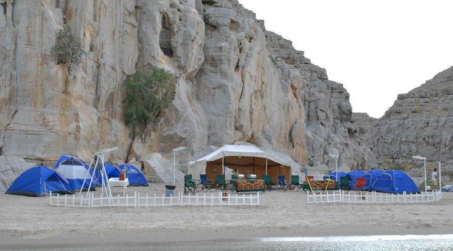 Camping in The Middle of Nature