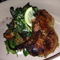 Surf and turf (chicken thigh and octopus).