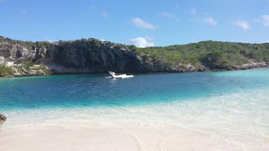 Platform for free divers.