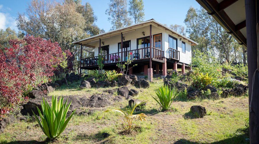 Larger of the two cottages
