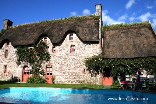 "Le Roseau" Gîte & Chambres d'hôtes avec Piscine Chauffée - Village de Lanvaudan - Morbihan - Br