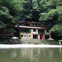 outside of cottages