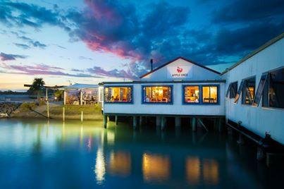 Sunset at The Apple Shed Cafe