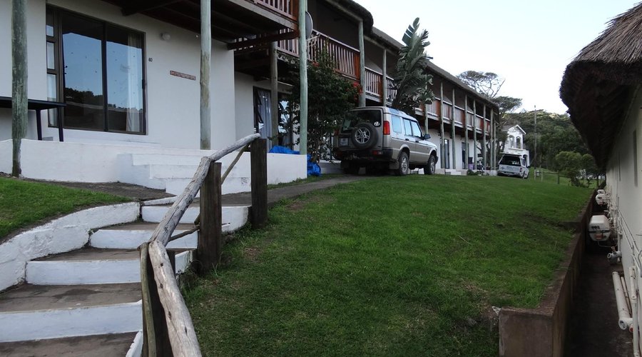 Front of hotel