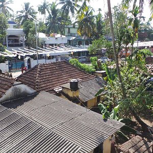 View from balcony at Rampart Homestay Fort Kochi