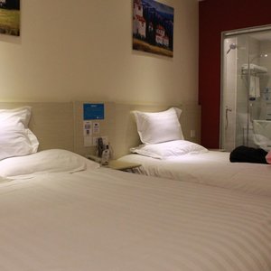 two beds