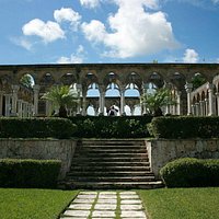 View of the Cloisters from Paradise Island Drive.