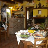 La sala ristorante