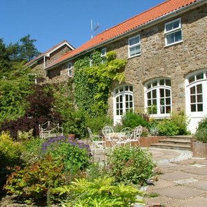 Picturesque courtyard