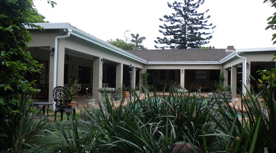Pool courtyard