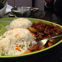 The kidney in tomatoe sauce is to die for