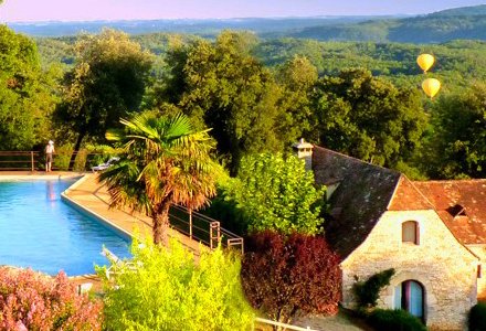 La piscine de 25m., Hameau du sentier des sources à Sarlat