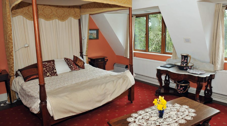 Our fourposter bedroom.