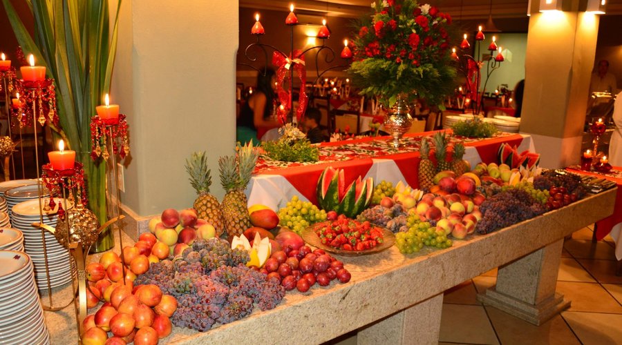 Mesa de frutas