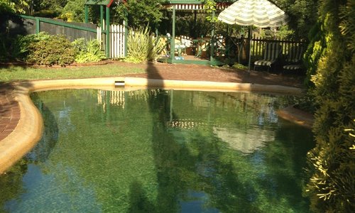 Pool area