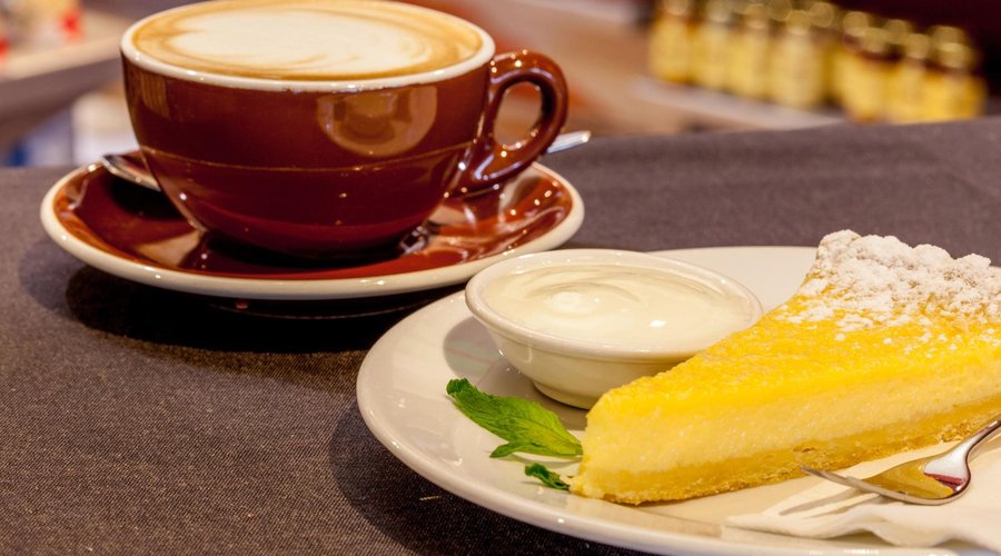 Lemon Tart - a favourite with Espresso