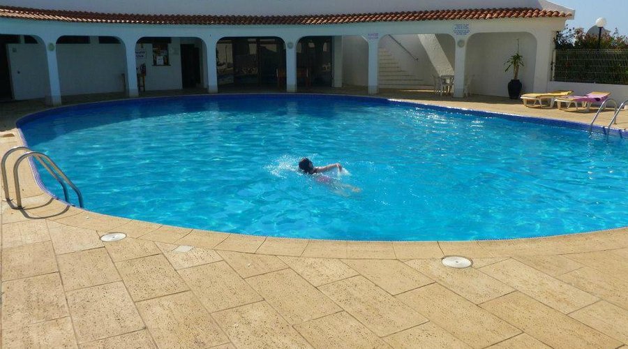 Shallow to deep pool - never crowded