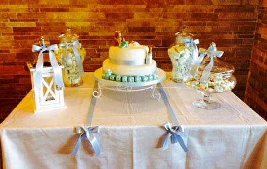 Tavolo torta per Battesimo