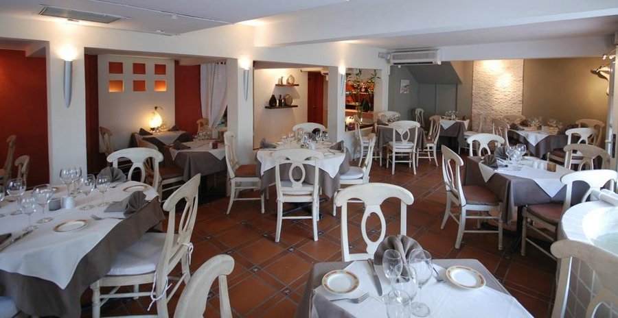 Inside the restaurant