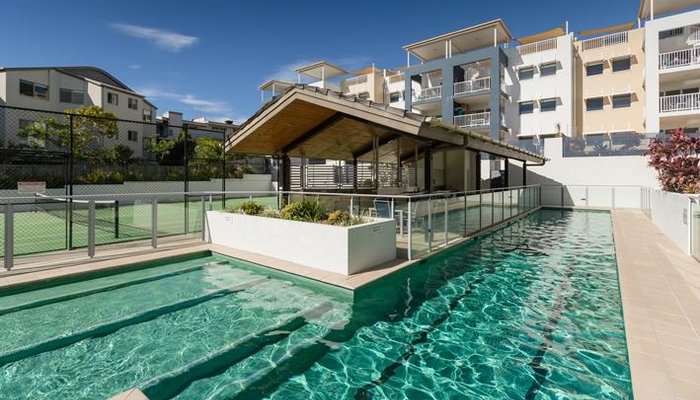 Alfresco BBQ under the cabana, between the pool and tennis court - a parent's haven.