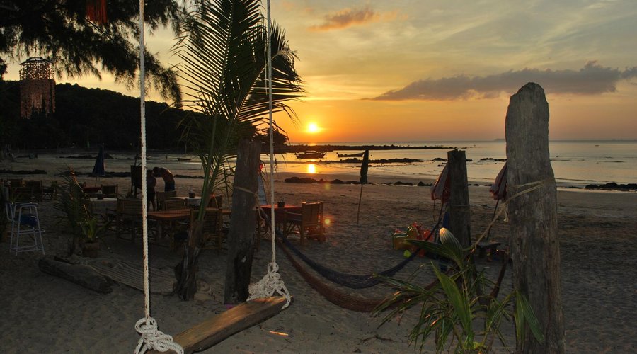 Sunset from Phet Restaurant