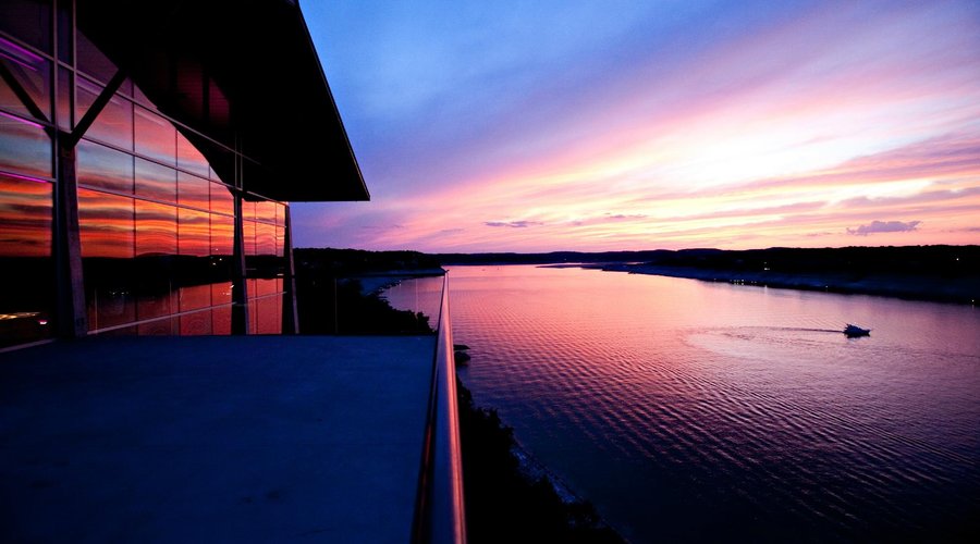 Sunset from Resort